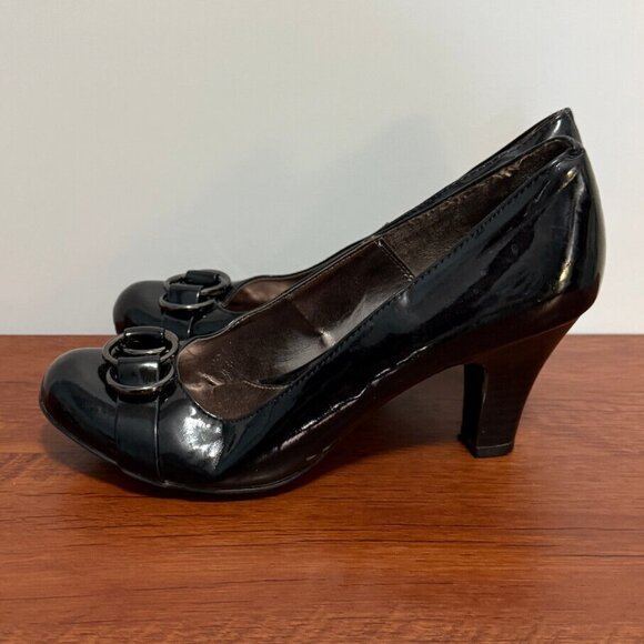 Sole Senseability Black Heels Sz 9 MED‎ - Picture 9 of 12